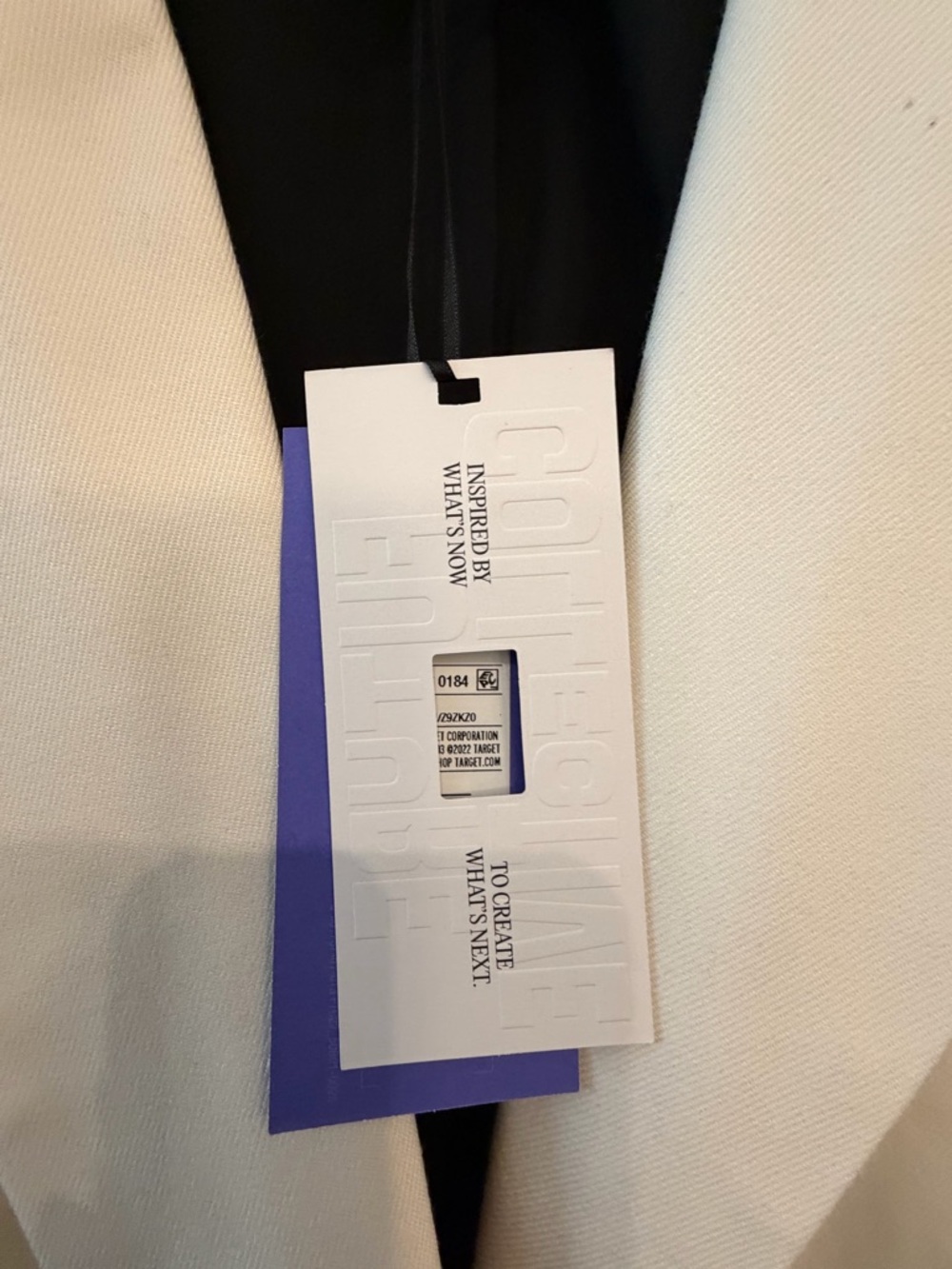 Women's White Tailored Blazer Coat - Unbranded - Picture 3 of 9
